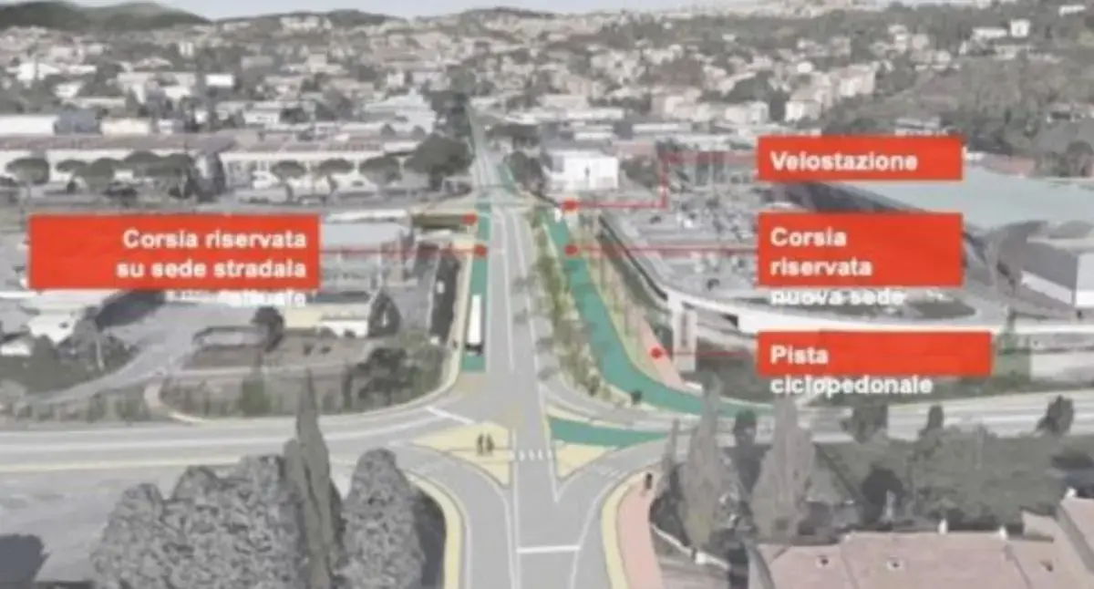 Brt, così cambia la viabilità a Strozzacapponi